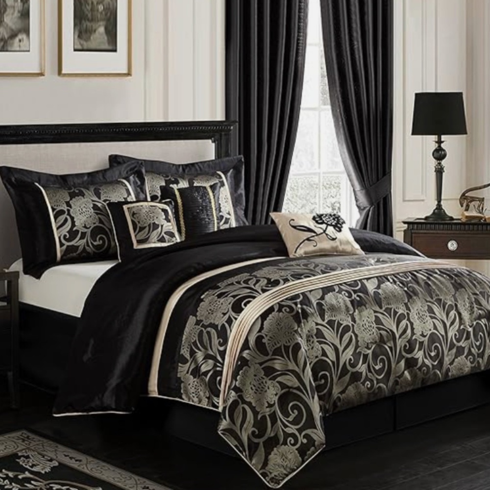 Stratford Park Mollybee 7 Piece Comforter Sets CAL KING NWT - Picture 1 of 6